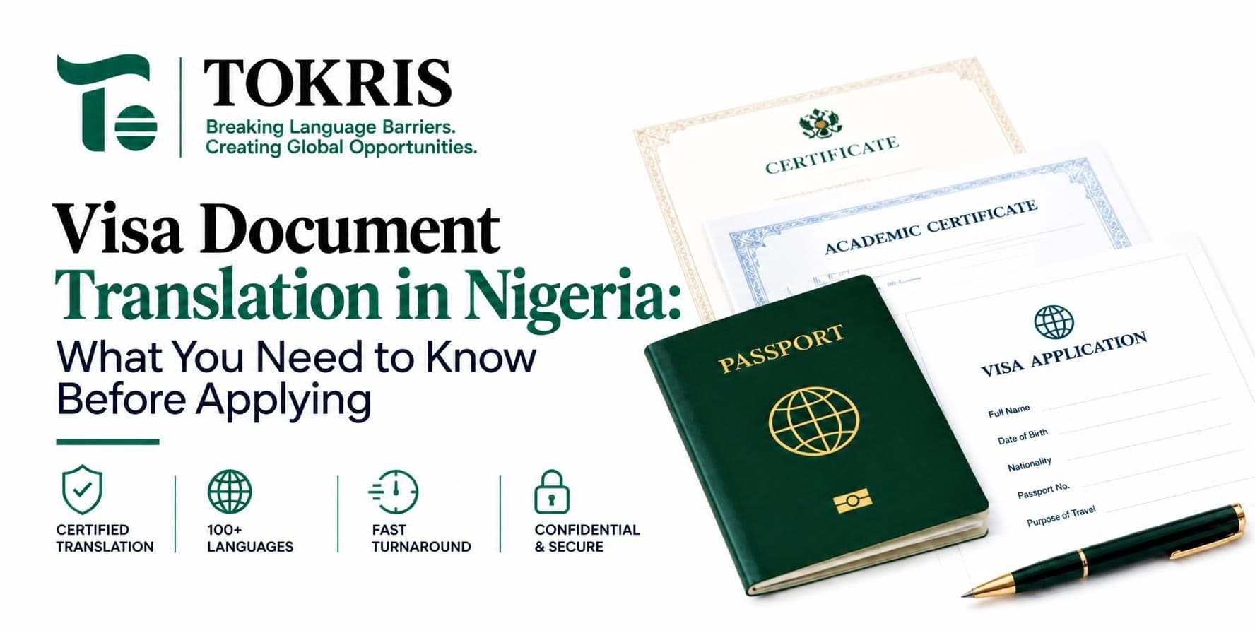 Visa Document Translation in Nigeria: What You Need to Know Before Applying